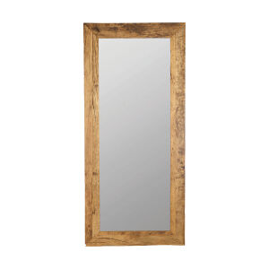 Duże lustro w ramie z recyklingowanego drewna 95x210 cm House Doctor