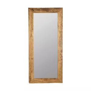 Duże lustro w ramie z recyklingowanego drewna 95x210 cm House Doctor
