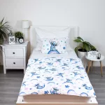 Pościel bawełna 100x135 + 40x60 Lilo i Stitch tęcza - 3