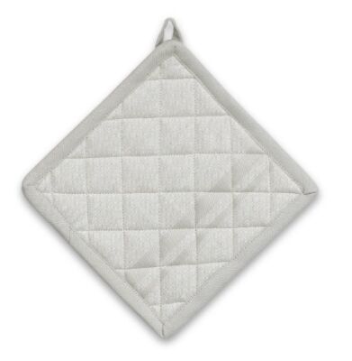 KELA-Łapka kuchenna z wzorem jasnoszara Tia