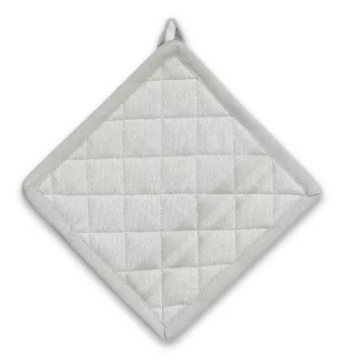 KELA-Łapka kuchenna z wzorem jasnoszara Tia