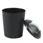 KELA-Kosz z uchylną pokrywą 1,7l. czarny Marta - 2