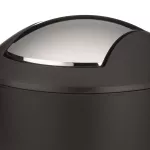KELA-Kosz z uchylną pokrywą 1,7l. czarny Marta - 4