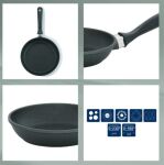 KELA-Patelnia 18cm czarna Kerros - 2