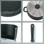 KELA-Patelnia 18cm czarna Kerros - 3