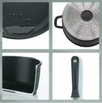 KELA-Patelnia 18cm czarna Kerros - 3