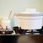 Durszlak emaliowany Aromapots oberżyna 20 cm Riess - 2