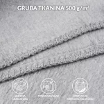 Koc T Bawełniany/BA896/150x200 j.popiel - 10