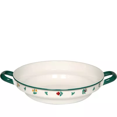 Miska płaska z dwoma uchwytami 28, poj. 3l Riess Streublumen