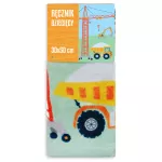 Ręcznik przedszkolny dla dziecka 30x50 Koparka - 3