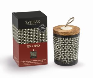 ES-Świeca zapachowa dekoracyjna180g Teck and Tonka