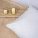 Poszewka satyna bawełna biały 603/50x70 - 4