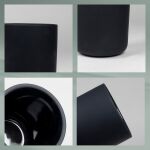 KELA-Kubek toaletowy czarny Sana - 4