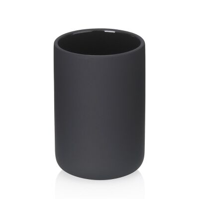 KELA-Kubek toaletowy czarny Sana