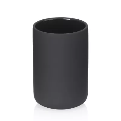 KELA-Kubek toaletowy czarny Sana