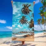 Ręcznik plażowy mikrofibra 100x180 H128 - 3