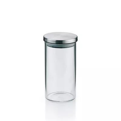 KELA-Pojemnik szklany 0,35 l stal Baker