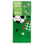 Ręcznik przedszkolny dla dziecka 30x50 Piłka Nożna - 3