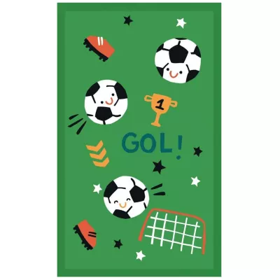 Ręcznik przedszkolny dla dziecka 30x50 Piłka Nożna