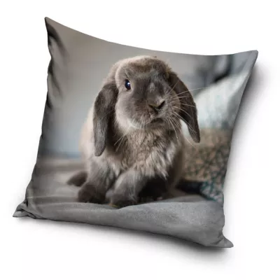 Poszewka velvet 40x40 Królik (235048)