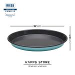 Forma do Pieczenia i Serwowania Riess 32 cm – Emaliowana, Okrągła, Niebieska - 3