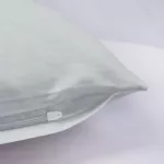 Poszewka satyna bawełna srebrny błękit 143204Z/40x40. - 3