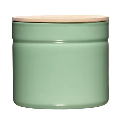Pojemnik kuchenny zielony szeroki 12 cm Riess