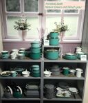 Miska emaliowana 18 cm NATURE GREEN Riess  - 5