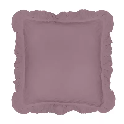 Poszewka bawełniana komplet PALE MAUVE/2x40x40 STONEWASHED