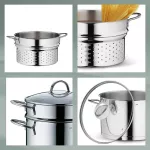 KELA-Zestaw do gotowania na parze 2,5 l Cailin - 5