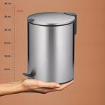 KELA-Kosz na śmieci 5l stalowy Mats - 6