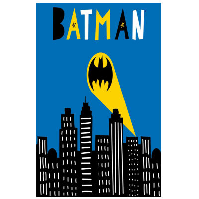 Ręcznik przedszkolny dla dziecka 30x50 Batman