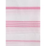 Ręcznik bawełniany hammam biały/sorbet 170x100 cm Ottomania - 2