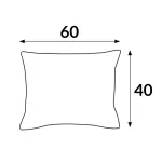 Poszewka satyna bawełna zieleń butelkowa 036/40x60. - 6