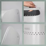 KELA-Kosz na praniez  siedziskiem 60l.szary Malaga - 3