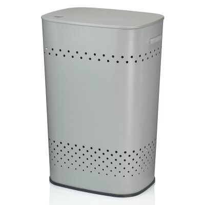 KELA-Kosz na praniez  siedziskiem 60l.szary Malaga