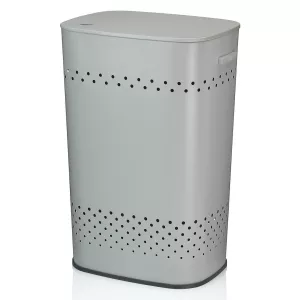 KELA-Kosz na praniez  siedziskiem 60l.szary Malaga