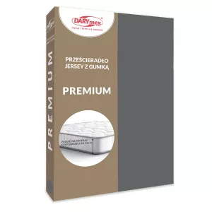 Prześcieradło jersey z gumką 037/90x200 PREMIUM