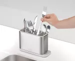 JJ-Ociekacz na sztućce  Surface jasny kamień/stal - 7