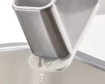 JJ-Ociekacz na sztućce  Surface jasny kamień/stal - 8