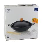 KELA-Zestaw wok żeliwny 36cm +akcesoria 5el. Asia - 4