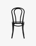 Krzesło do jadalni BISTRO połyskujący czarny Nordal - 2