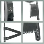 KELA-Lusterko ścienne regulowane stalowe Avita - 4