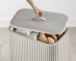 JJ-Kosz na pranie 90L, ecru, Tota Twin Luxe - 12