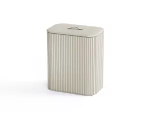 JJ-Kosz na pranie 90L, ecru, Tota Twin Luxe