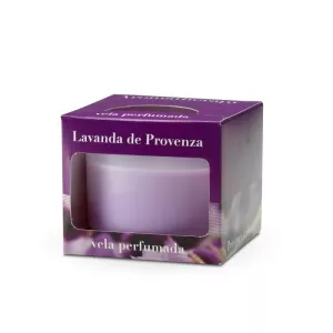 CM-Świeca Cordoba 9x7,5cm. Lavender, violet