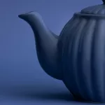 PK-Imbryk do herbaty 1,1l.niebieski Bluebell Luxe - 6