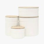 Pojemnik kuchenny biały 12 cm Riess - 2