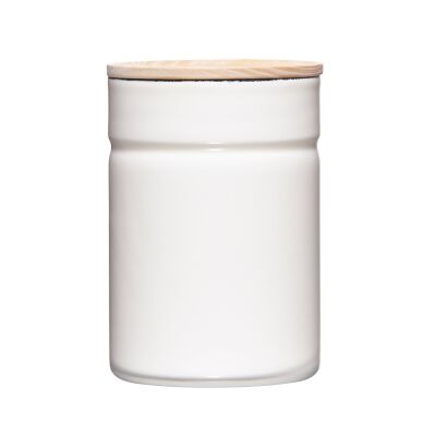 Pojemnik kuchenny biały 12 cm Riess