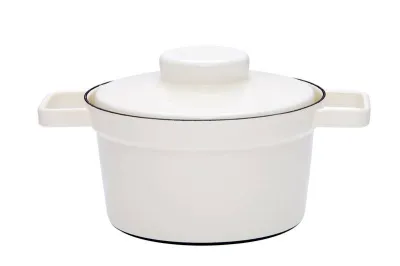 Garnek ceramiczny 1,75l Aromapots biały 20 cm Riess wysoki